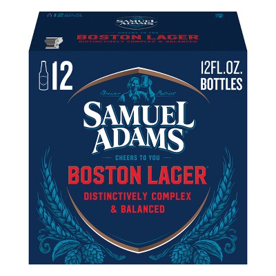 Samuel Adams Boston Lager Beer - 12pk/12 fl oz Bottles