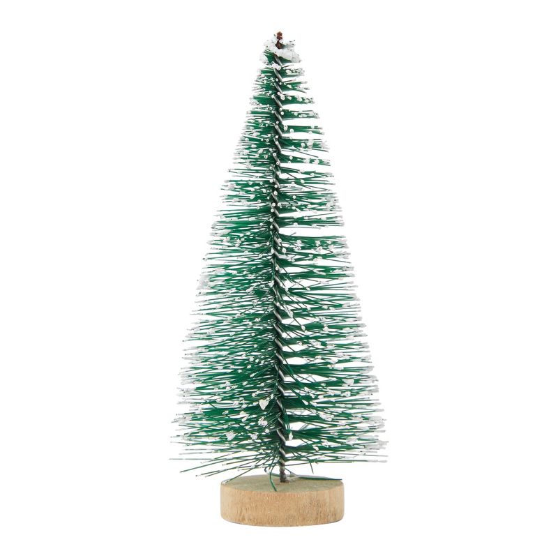 Juvale 12 Pack 4.25" Mini Christmas Trees for Table Top Decorations, Holiday Decor, 4.25 x 2 Inches, 4 of 7