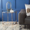 Kolby Round Side Table - Polished Gold - Safavieh - 2 of 4
