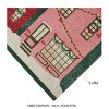 20"x34" Holiday Snowy Houses Scatter Rug Green - 4 of 4