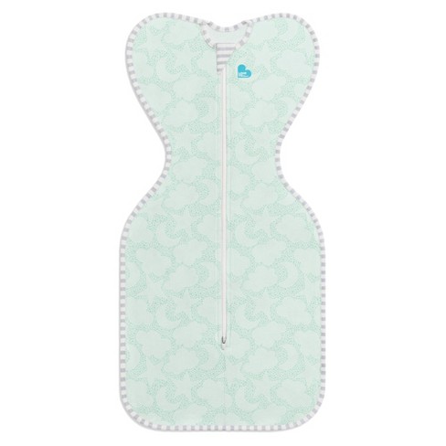 Love To Dream Swaddle UP Adaptive Organic Swaddle Wrap Celestial Dot Mint Newborn