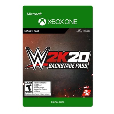 wwe 2k20 xbox