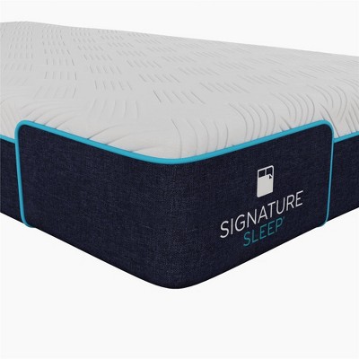 Twin Charcoal Cool Gel Memory Foam Mattress with Knit Cover