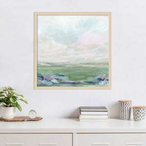 Amanti Art Lavender Scape I by June Erica Vess Framed Wall Art Print - 1 of 4
