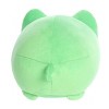 Aurora Small Toxic Green Meowchi Tasty Peach Enchanting Stuffed Animal 7" - 4 of 4