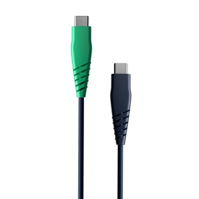 Skullcandy Line USB-C to USB-C 4ft Charging Cable - Dark Blue/Green