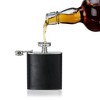 True Stainless Steel Flask  with Funnel - 3 of 4