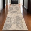 Gray And Sand Abstract Area Rug - 2 of 4