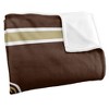 Southwest Minnesota State University Primary Logo Stripes Silky 50x60 Blanket, 1 Sided - 3 of 4