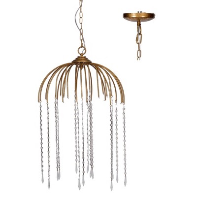 Vintage Glamour Chandelier Gold - A&B Home