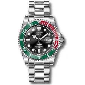 Invicta 44706 Men's Pro Diver Red and Green Bezel Black Dial Watch - 1 of 4