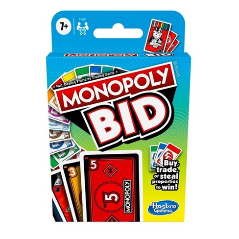 Monopoly Bid Game Target