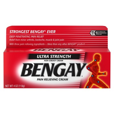 Bengay Ultra Strength Pain Relieving Cream - 4 Oz : Target