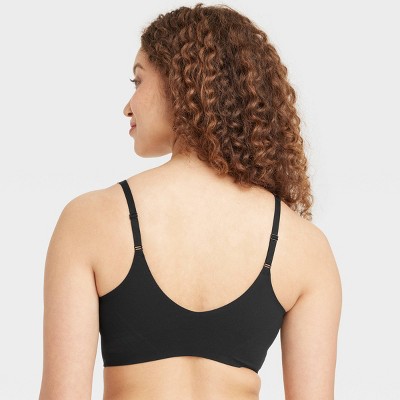 Women's Luxury Collection Bonded Microfiber Plunge Bralette - Auden™, 3 of 6