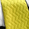 Slickblue Full/Queen Quilt Set Patchwork Reversible Vermicelli Quilted Geometric Design, 3 Colors - 4 of 4