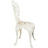 Design Toscano Villa Ravello Rose Garden Cast Iron Bistro Chair: Each - 4 of 4