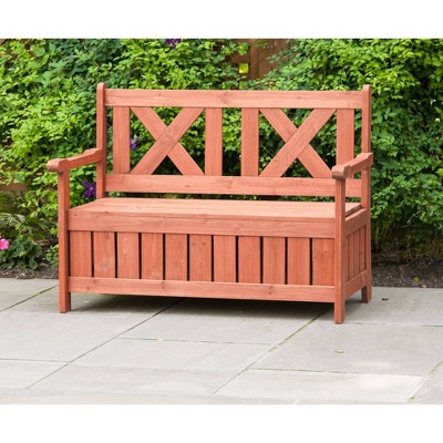 outdoor storage bench target