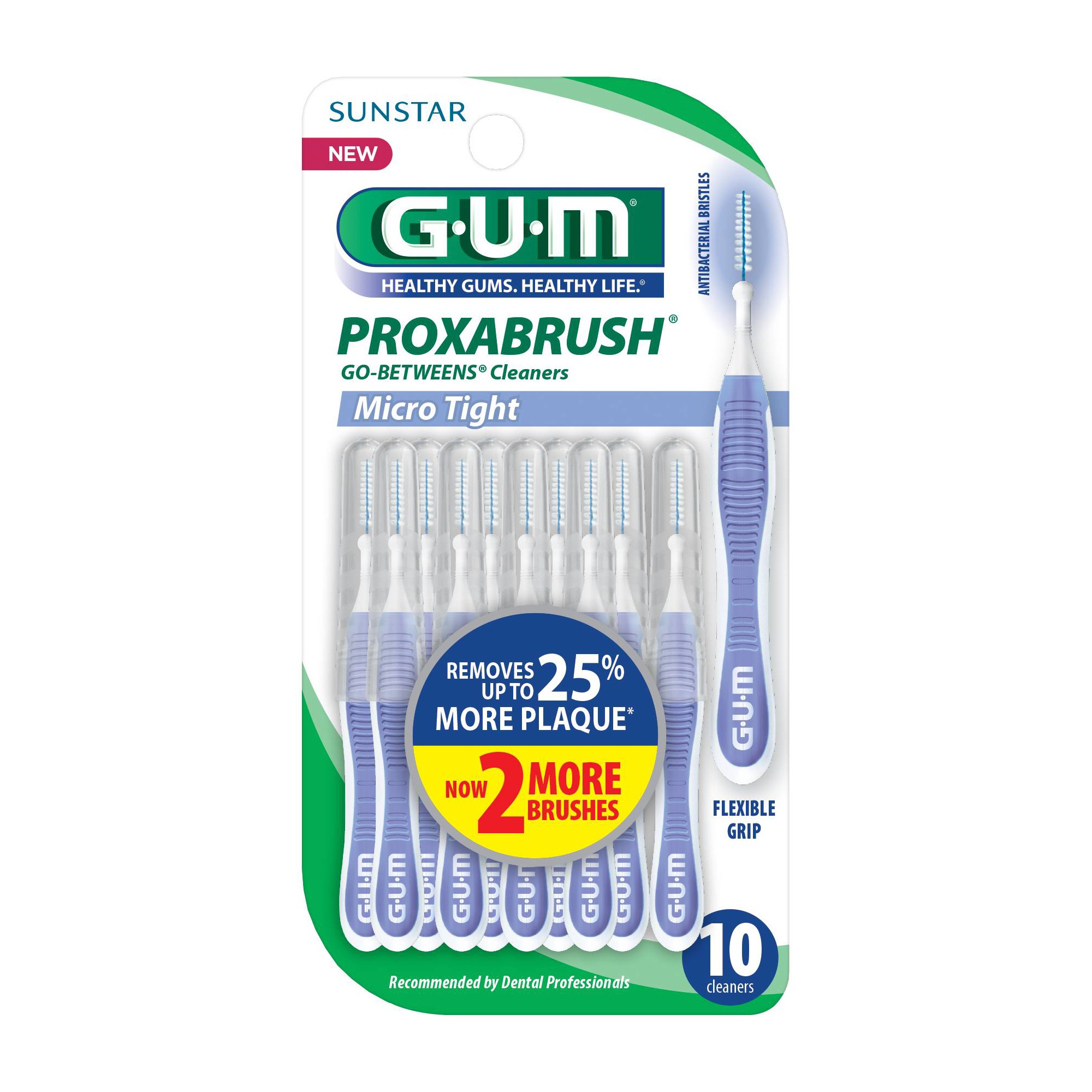 Gum Proxabrush Micro Tight Interdental Brush 10ct, by GUM