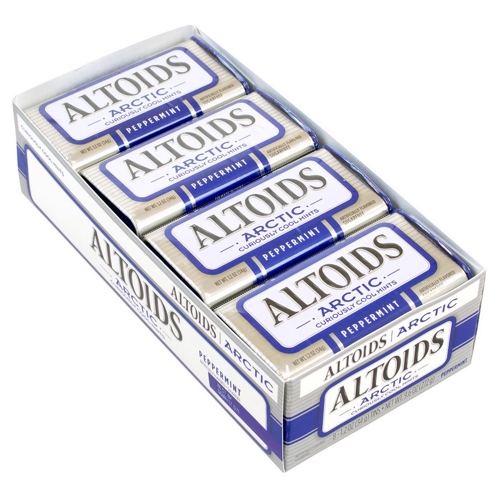 UPC 022000217745 product image for Altoids Arctic Peppermint Mint Candies - 1.2oz/8ct | upcitemdb.com