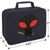 Aquaman Movie Black Manta Chibi Character Insulated Soft Sided Lunch Box - 2 of 4