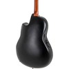 Ovation CS24X-7C Celebrity Series Traditional Plus Mid-Depth Acoustic-Electric Guitar Cognac Burst - 2 of 4