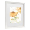 Trademark Fine Art Sheila Golden Summer Sunflowers Matted Framed Art - 3 of 4
