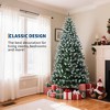 Christmas Tree with Lights, Prelit Artificial Christmas Tree with 659 Branch Tips, Easy to Assemble Holiday Decor for Home, Office, Party - 3 of 4