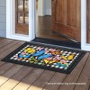 Briarwood Lane Spring Doormat 30x18 Indoor Outdoor Checkered Butterflies For Spring Doormat - 3 of 4