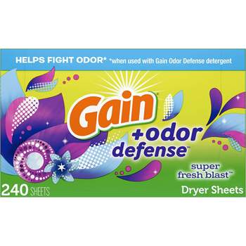 Gain Fabric Softener Dryer Sheets - Moonlight Breeze - 240ct : Target