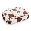 Cozy Bliss Animal Print Throw Blanket Soft Bedding Blanket - 4 of 4
