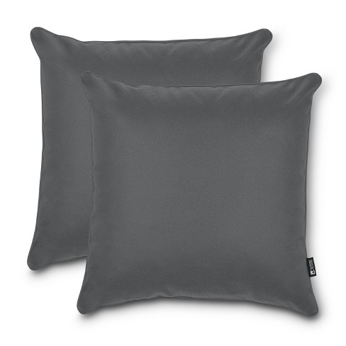 2pk 20 Sunbrella Outdoor Throw Pillows Coral : Target