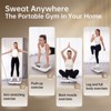 MaseiKar Vibration Plate Exercise Machine for Women, Whole Body Workout Platform with Resistance Bands, Remote Control, Home Gym Fitness, 330LBS Load - 3 of 4