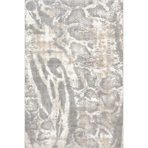 Nuloom Shirley Snake Print Indoor Area Rug, 4' x 6', Beige - 1 of 4