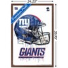 Trends International NFL New York Giants - Drip Helmet 20 Framed Wall Poster Prints - 3 of 4