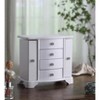 Stufurhome  Snow White Wood Jewelry Box with 3 Drawers and 2 doors - 2 of 4