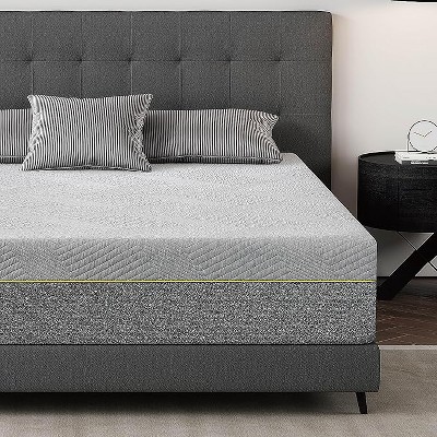 BAFODE 12 Inch Queen Mattress, Green Tea Memory Mattress in a Box, CertiPUR-US Certified Fibreglass Free Double Mattress, Medium, 60"x80"