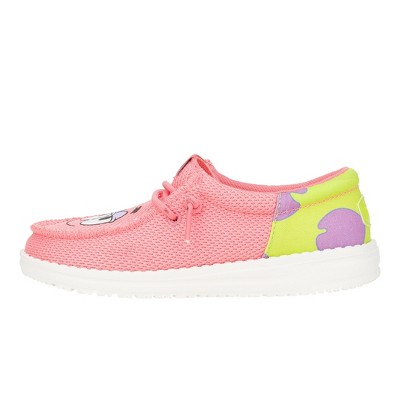 Hey Dude X Patrick Star - Kids Comfortable Slip on Shoes