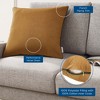 Modway Accentuate 20 Performance Velvet Throw Pillow - 3 of 4
