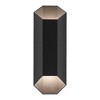 Estella - 16W 2 LED Outdoor Wall Mount In Minimalist Style-16.5 Inches Tall and 6 Inches Wide - 2 of 4