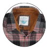 Gioberti Boy's Single Pocket Flannel Shirt with Corduroy Contrast - 2 of 4