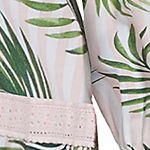 white/pink striped palm