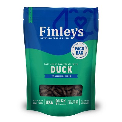Finley's All Natural Duck Soft Training Bite Dog Treats - 16oz