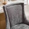 NicBex Set of 2 Modern Chenille Dining Chairs w/ Gold-Plated Legs & Rivet Trim, Comfy Thick Upholstered Accent Chairs for Kitchen - 4 of 4