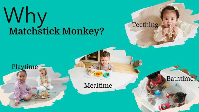 Matchstick Monkey Baby Bath Slide Set, 2 of 8, play video