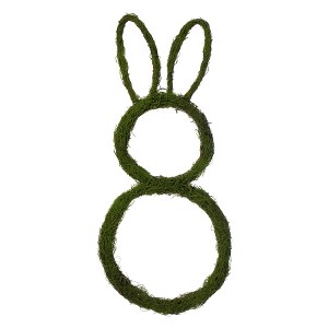 Vickerman 26"H x 12"W Bunny Outline Wreath. - 1 of 4