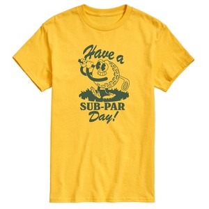 Men's - Instant Message - Sub Par Day Short Sleeve Graphic T-Shirt - 1 of 4
