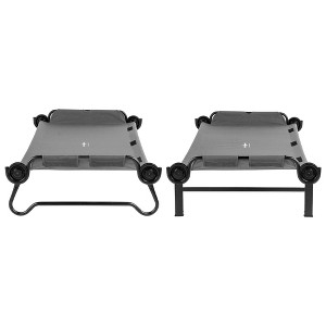 Disc-O-Bed Double Cot, Portable Sleep Solution for Tents & Cabins, Grey, XL - 1 of 4