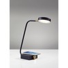 15.5" x 19" Conrad Adessocharge Desk Lamp: Qi Wireless Charging, USB Port - Adesso - image 3 of 3