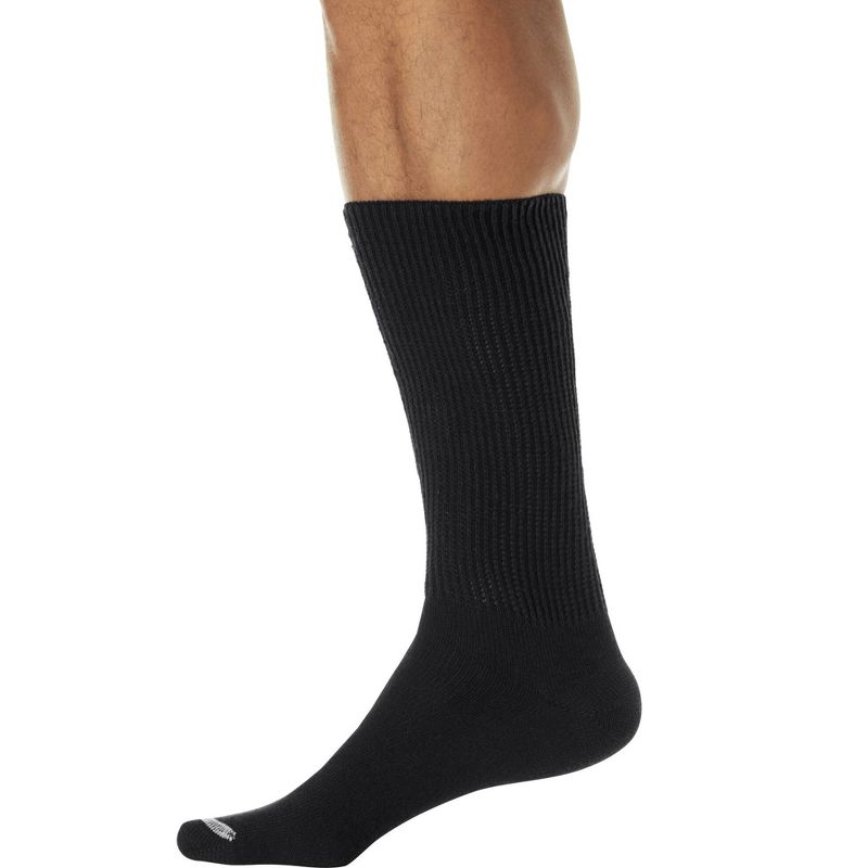 KingSize Men's Big & Tall Diabetic Crew Socks with Extra Wide Footbed, 1 of 2