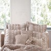 Greenland Home Fashion Home Tiana Standard Sham 20x26 Taupe - image 2 of 3